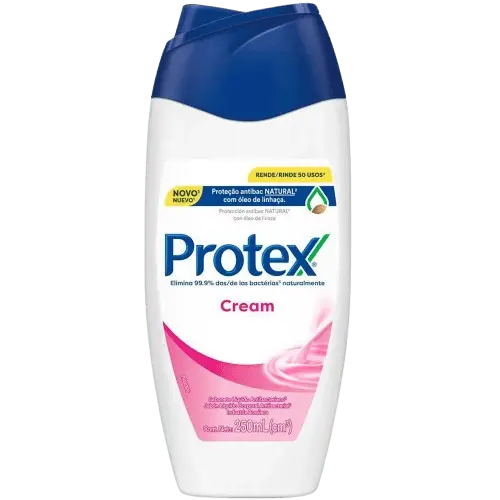 Sabonete Líquido Antibacteriano Cream Protex 250ml